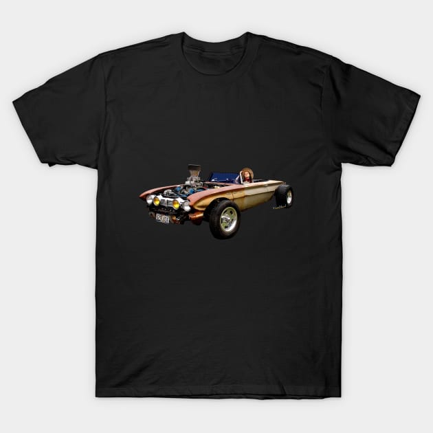 62 Buick Rat Rod Roadster T-Shirt by vivachas